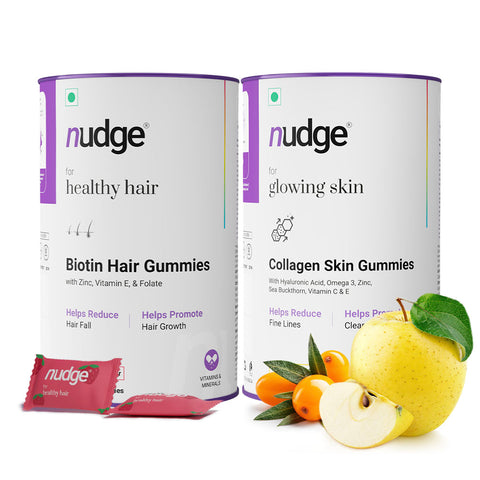 Biotin Hair + Collagen Skin gummies
